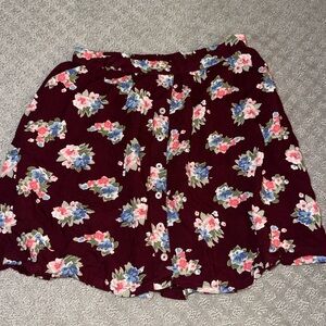 Y2K Hollister Floral Skirt